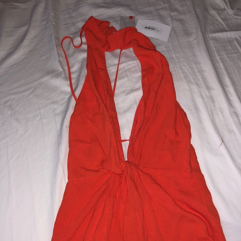Orange Romper
